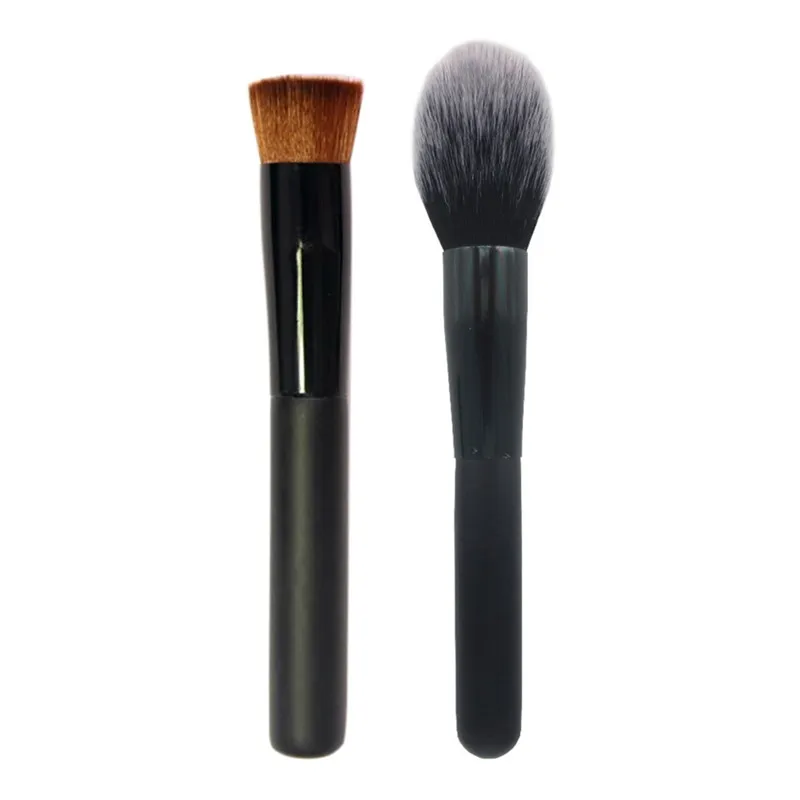 

Foundation Brushes Soft Fiber Wood Handle Powder Blush Brushes Face Makeup Tool Pincel Maquiagem Facial Foundation Makeup Tools