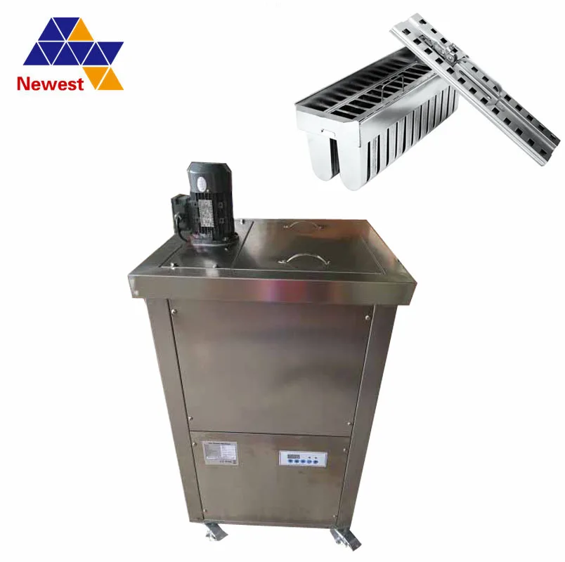 

Commercial Brazil style turbo large production 304 stainless steel 2 molds popsicle Ice cream pop lolly making machine