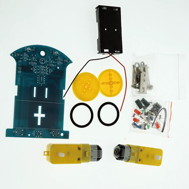 robot kit robot D2-1 Intelligent Tracking Smart Car Robot DIY smart car kit diy Electronic Car Suit High Tech Robot Programmable (5)