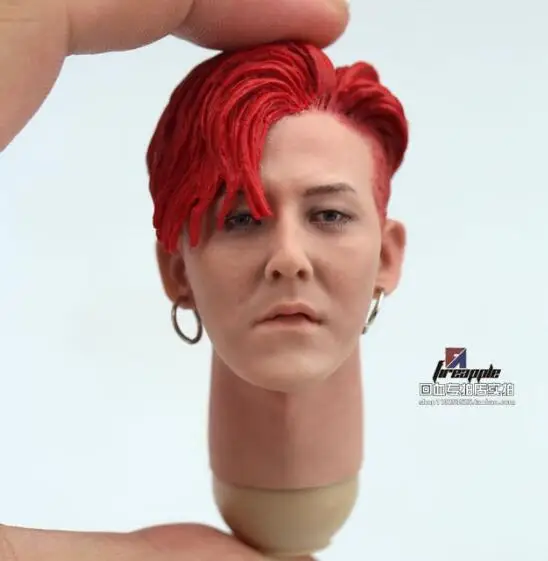 1/6 красивый певец Kwon Ji Yong G DRAGON 1/6 масштаб Южная Корея известный актер голова лепить без шеи для 1" Мужской фигурки - Цвет: G-DRAGON