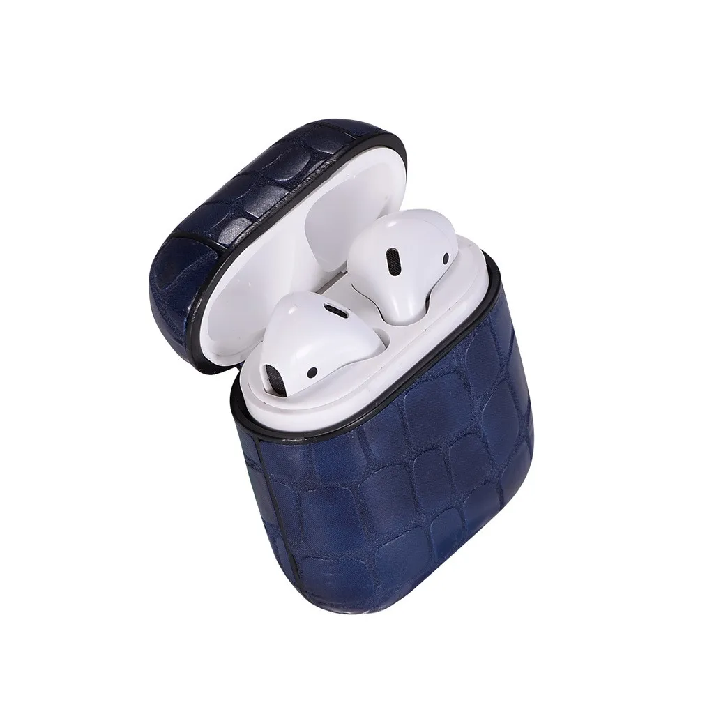 For Apple AirPods Leather Earphones Charger Case Protective With Carabiner For AirPods Bluetooth Earpods Protective Skin # For Apple AirPods Leather Earphones Charger Case Protective With Carabiner For AirPods Bluetooth Earpods Protective Skin #