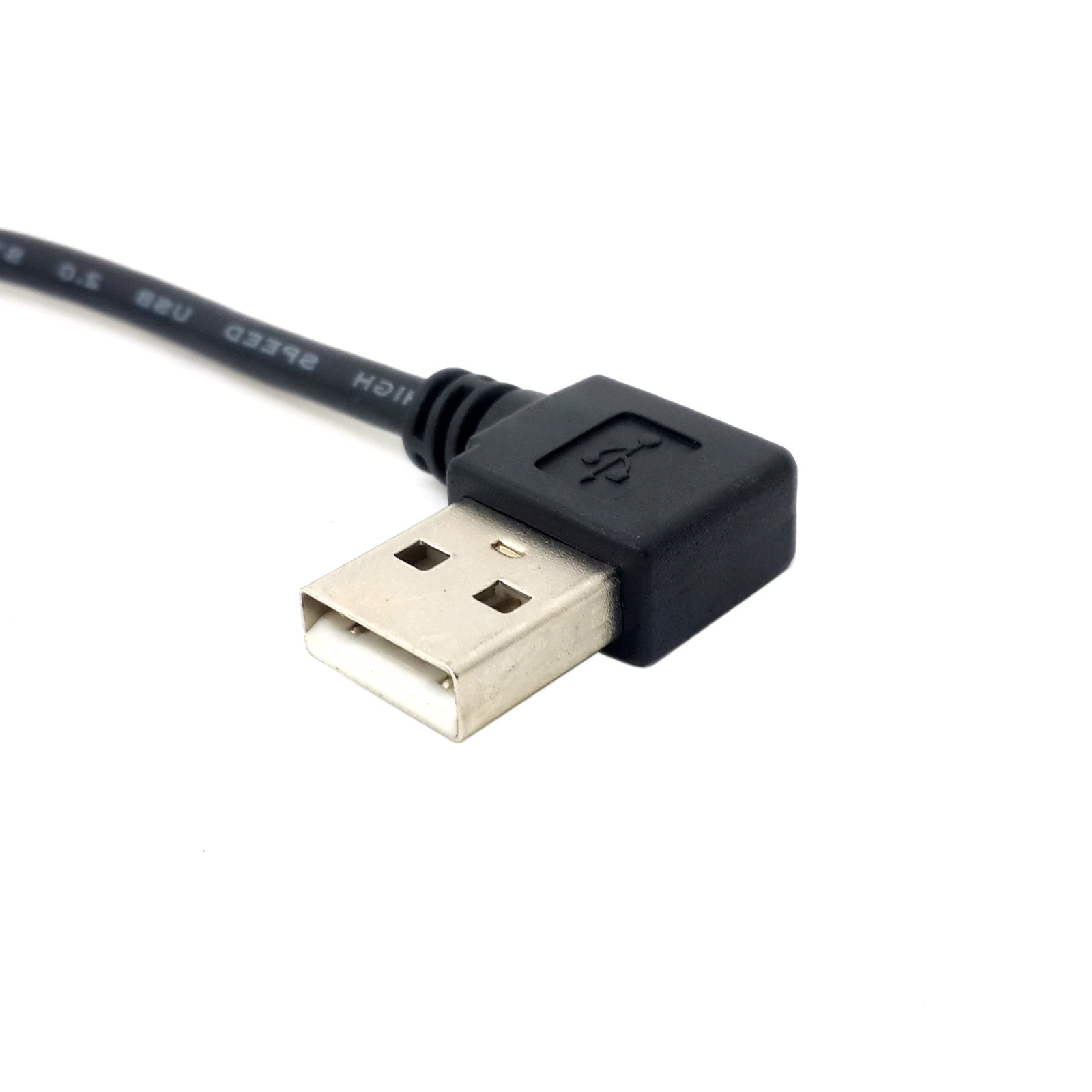 Кабель для сканера принтера под прямым углом 90 градусов USB 2 0 A папа B 50 см|angle usb|right