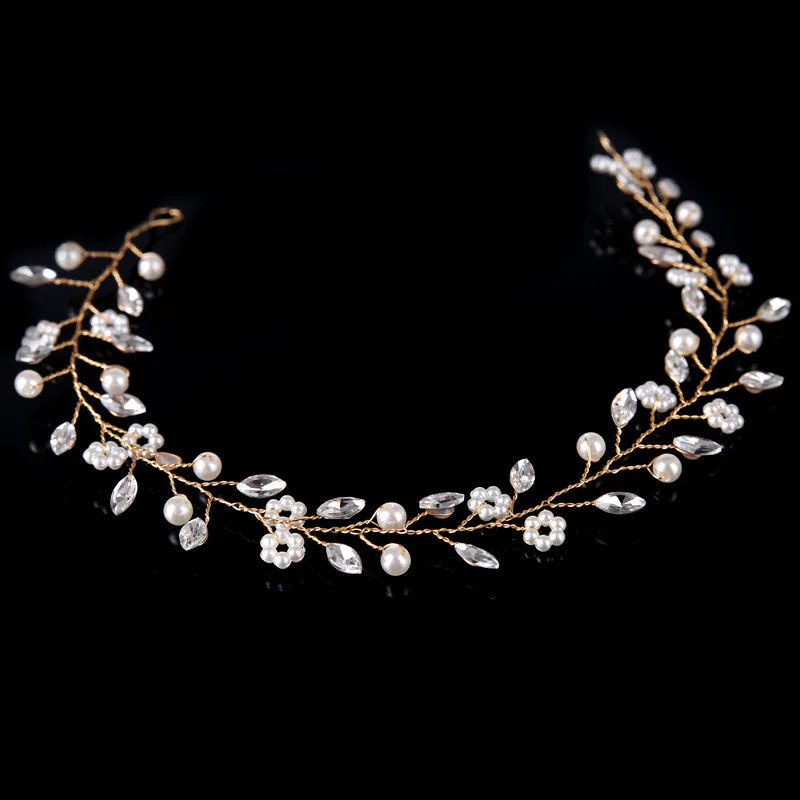 Hair Bands  (1)-Gold 