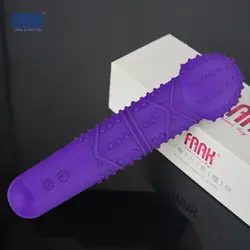 FAAK Мощный Силиконовые Вибраторы стимулятор клитора интимные игрушки для женщин массаж тела анальный дилдо интимные товары Женский