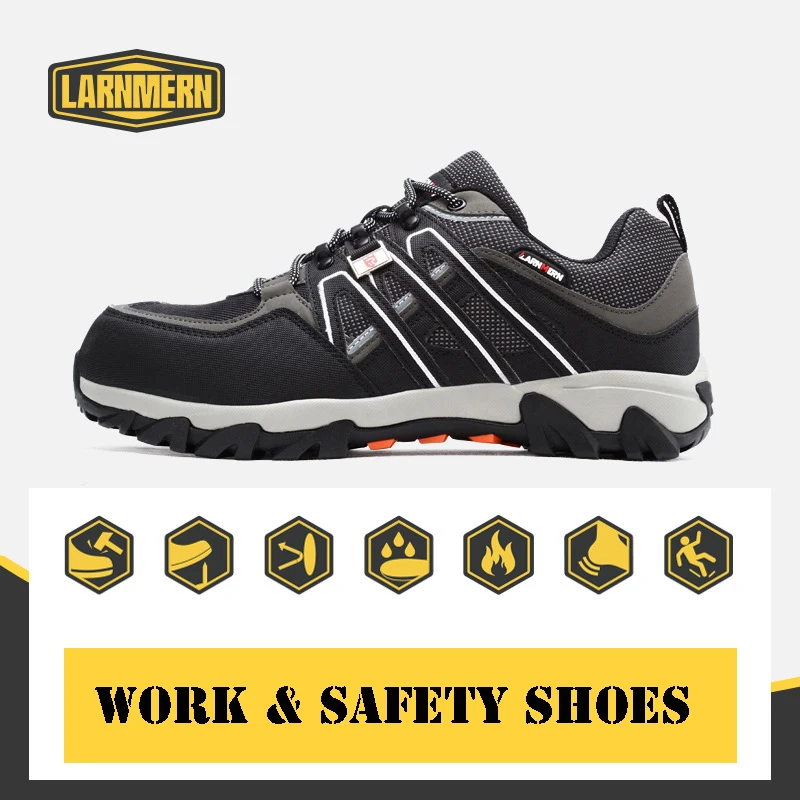 larnmern steel toe boots
