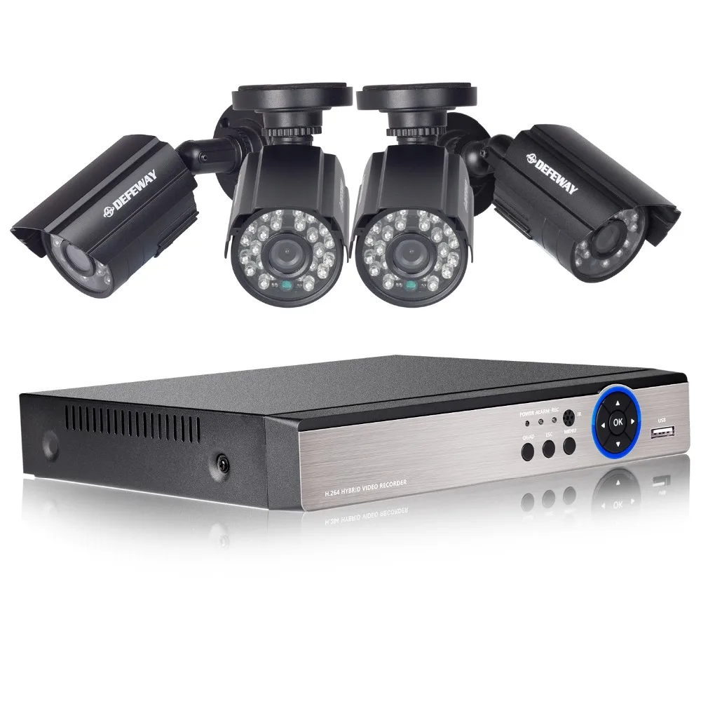 imágenes para DEFEWAY HD 1080N 4 Canales CCTV Sistema de Video Vigilancia DVR KIT 4 UNIDS 1200TVL Seguridad Para El Hogar Sistema de Cámara 4 CH HDD Nueva Llegada imágenes para DEFEWAY HD 1080N 4 Canales CCTV Sistema de Video Vigilancia DVR KIT 4 UNIDS 1200TVL Seguridad Para El Hogar Sistema de Cámara 4 CH HDD Nueva Llegada