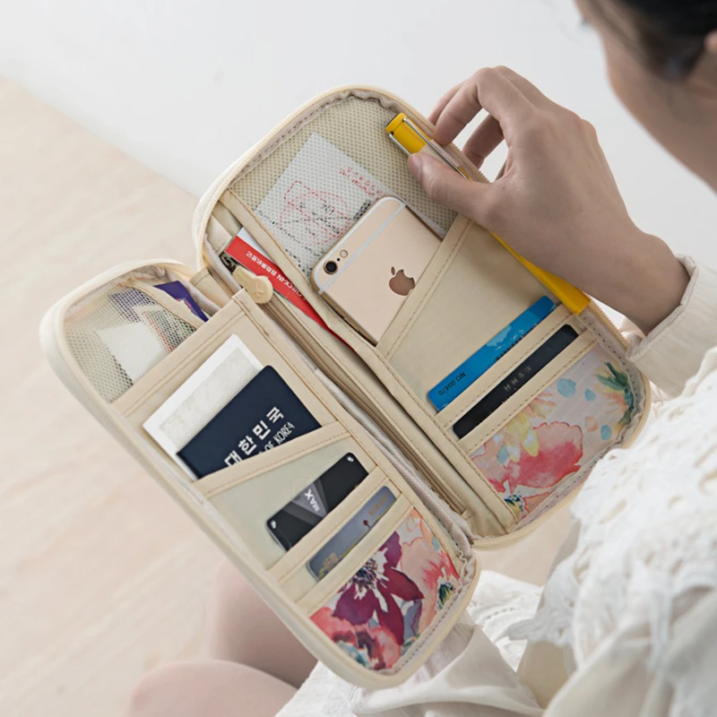 XYLOBHDG новая мода путешествия Многофункциональный паспорт кошелек Кредитная карта Органайзер Сумка пакет визитная карточка ключ хранение денег сумка