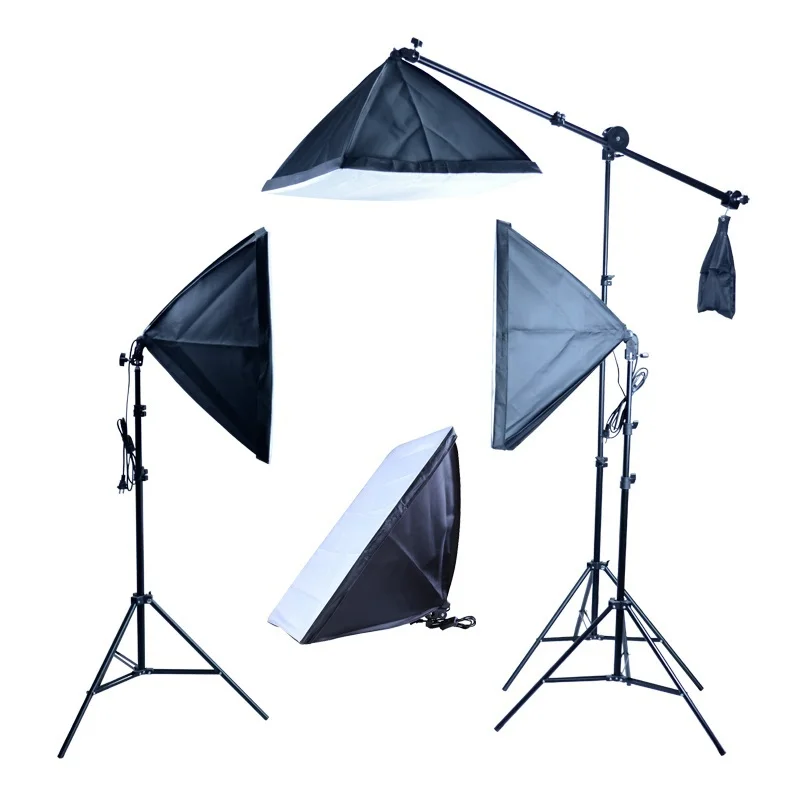 

Photography peng suit portrait still life softbox combination Crane jib tripod softbox Studio photography lamp suits