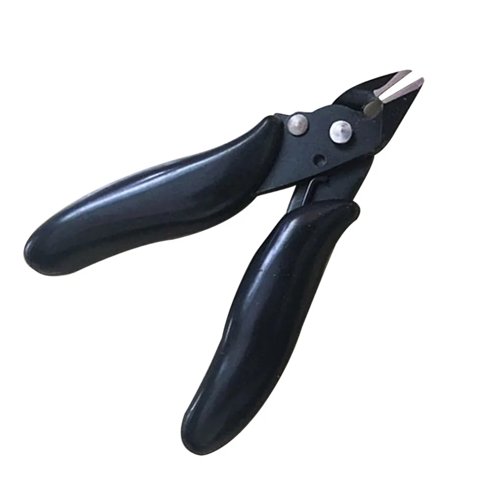 

Diagonal Pliers 3.5 Inch Mini Wire Cutter Small Soft Cutting Electronic Pliers Wires Insulating Rubber Handle Model Pliers