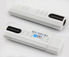 2017 new Free shipping DVB-T2 Smart TV Dongle Receiver Digital Media Player Support DVB-T FM DAB SDR ON your PC and laptop