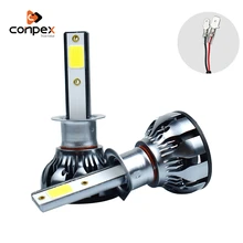 Buy conpex 28w Car modification low beam fog light led headlight H1 auto for Kia Forte Optima Hybrid Sorento Volvo C70 S60 S70 V70 Free Shipping