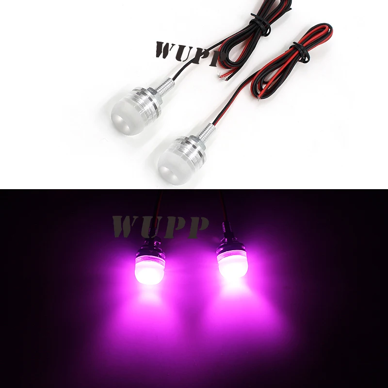 

WUPP Motorcycle Led Decorative Lights Car Auto Front Tail Number Lamps Bulbs Car Styling Ping Led Screw Bolt Light