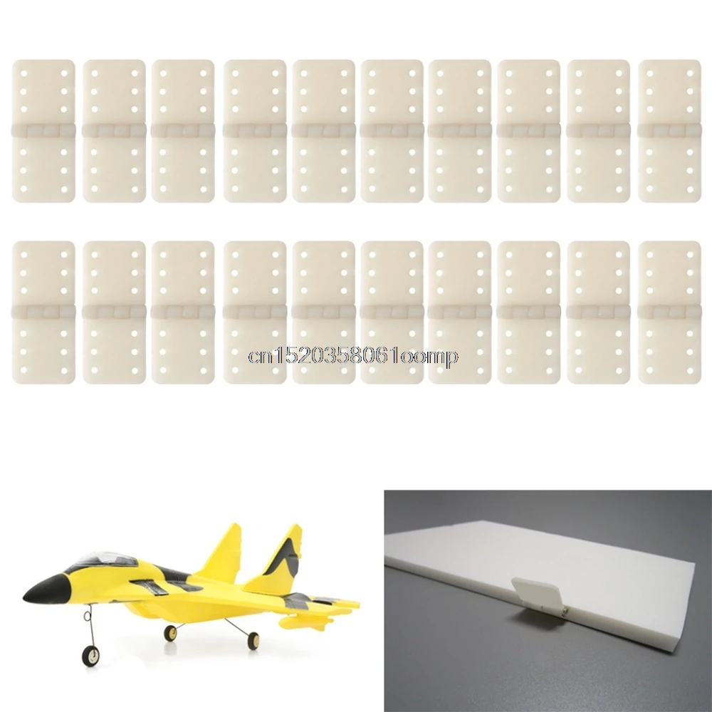 

20pcs Hinge Linker Plastic Small for RC Airplane Aircraft Helicopter Quadcopter Hot #K4UE# Drop Ship