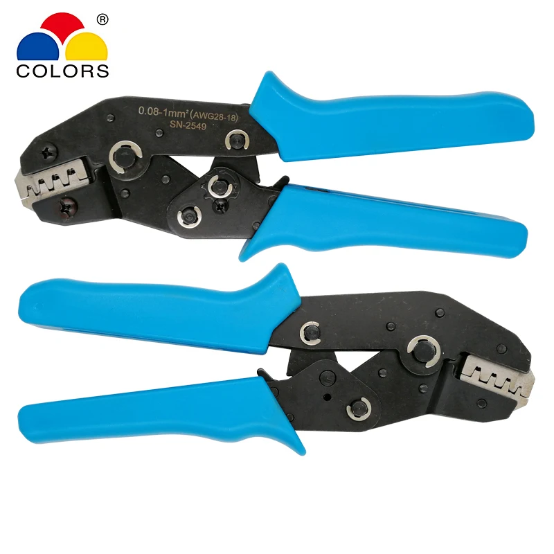 Цвета SN 2549 Запчасти для прессовочной машины AWG28 18 (0 08 1 0 mm2) XH2.54/Dupont 2 54/2 8/3 0/3 96/4