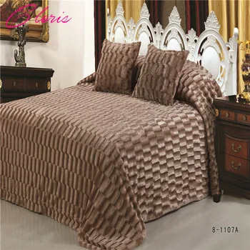 

"CLORIS" Luxurious Solid Color Blanket 220 *240CM Throw Bedspread on the bed For Christmas Gift