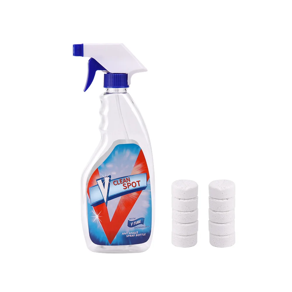 

10PCS Multifunctional Effervescent Spray Cleaner Set with Spray Bottle Home Cleaning Effervescent Spray Cleaner Dropshipping