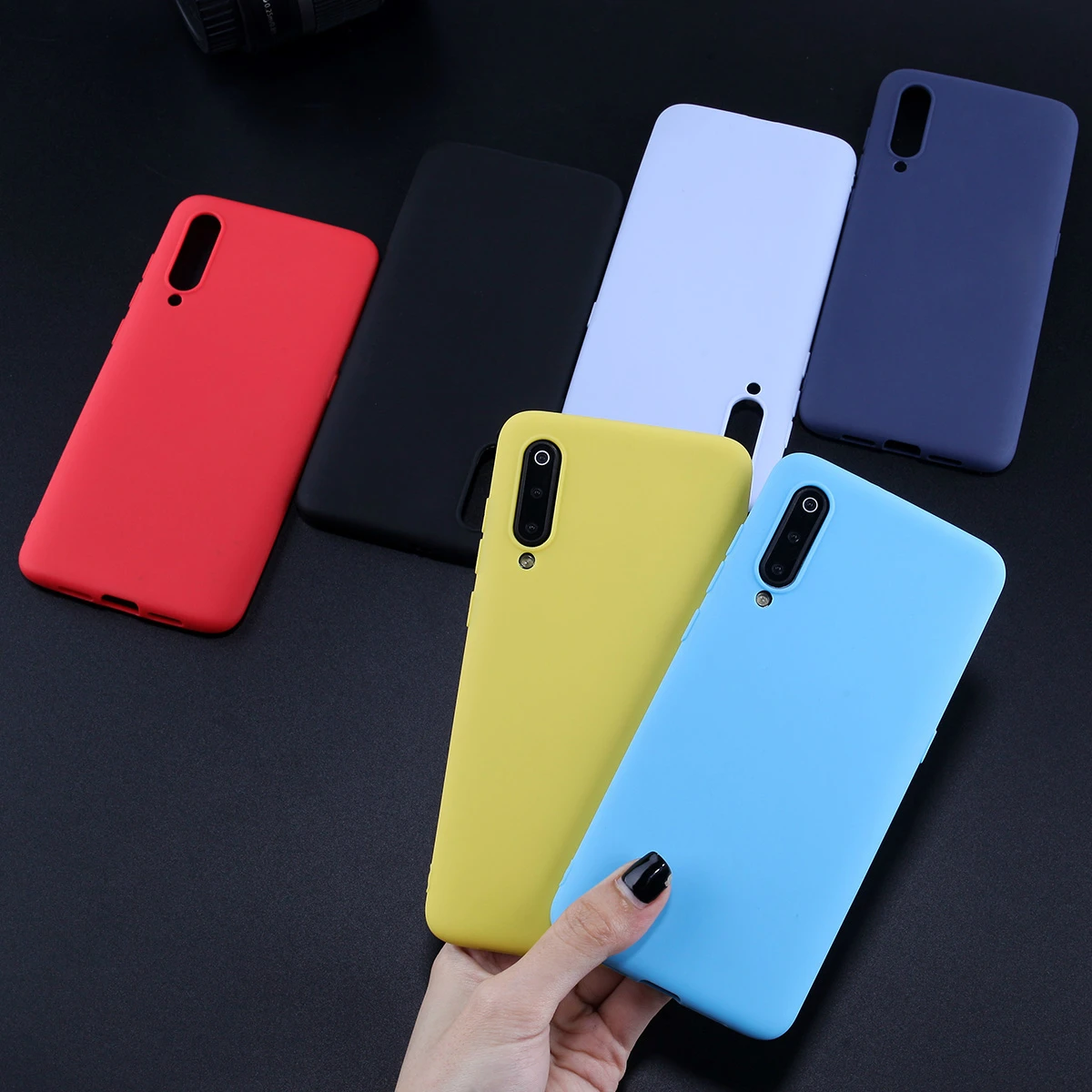

Case For Xiaomi Redmi Mi 8 Candy Color Cover For Xiaomi Mi 9 8 Lite Redmi 4X 4A 5A 5Plus 6Pro Note 7 5 6 Pro TPU Silicone Capas
