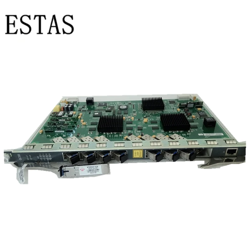 Плата ESTAS GC8B 8 портов с модулями C + SFP для Fiberhome GPON EPON|Оптоволоконное оборудование| |