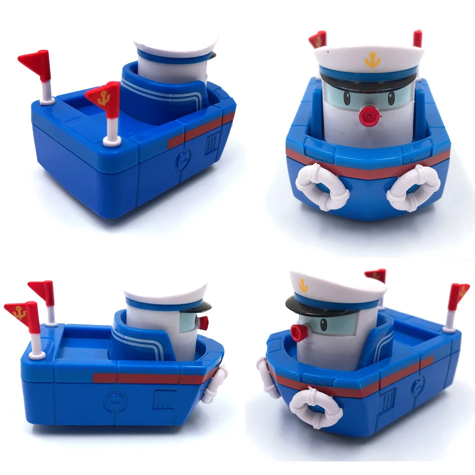 

23 Style Robocar Poli Korea Kids Toys Robot Poli Roy Haley Anime Metal Action Figure Toys Car For Children Best Gift