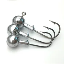 20 шт.-50 шт. свинцовая Мормышка рыболовные крючки 1 г-20 г Крючки для мягкой наживка-Мормышка голова рыболовные крючки с коробкой