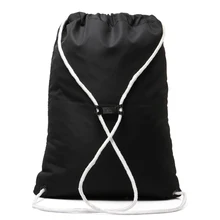 Casual Drawstring Bag Unisex Backpack Light Drawstring Drawstring Pocket