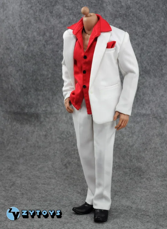 ZYToys ZY5006 1/6 Al Pacino белый костюм для 12 дюймов энтербэй Hottoys дам ДИД Коллекционная Фигурка Косплей куклы DIY
