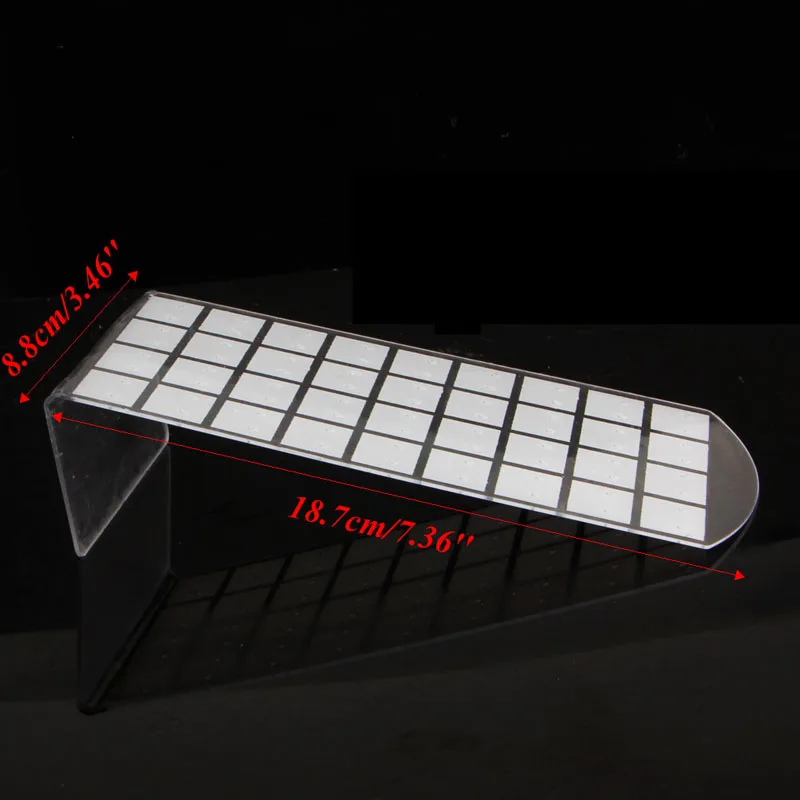 JAVRICK 72 Отверстия ювелирные серьги Show Case пластик стойка для показа Организатор держатель