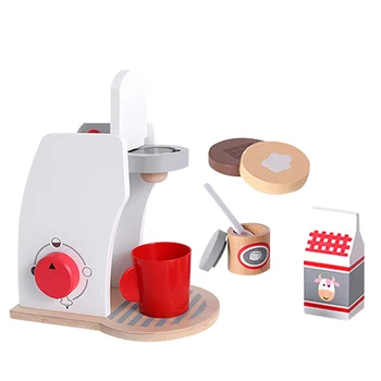 

8pcs/Set Coffee Machine Toy Household Appliances Pretend Play Kitchen Children Toys Toaster Blender Vacuum Cleaner Cooker Toys