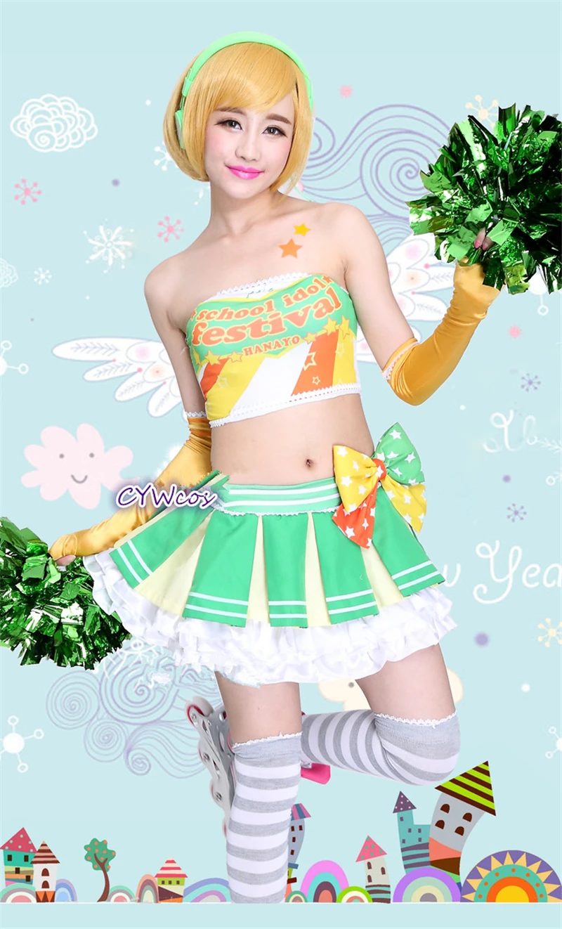 Костюм для косплея Love Live рай кирлидинг косплей хаё наё летнее платье женские