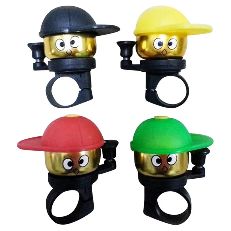 

1 Pcs Kids Bicycle Bell Ring Cute Bike Cycling Small Boy Mini Bell Cup Horn Bike Accessories Color Random #4A30 FB