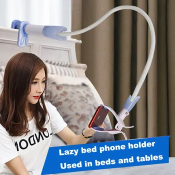 

Vmonv Folding Smartphone Stand Holder For Iphone Samsung Huawei oppo 3-6.9 Inch 360 Rotation Strong Lazy Bed Desktop Phone Mount