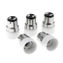 5 шт./лот Универсальный B22 к E14 высокая термостойкость светодиодный адаптер основы лампы светильник конвертер ПАТРОН