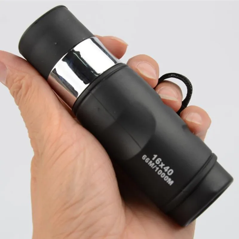 

16X40 High Power Monocular Telescope for smartphone Spyglass Outdoor Black Outdoor Hunting Tools