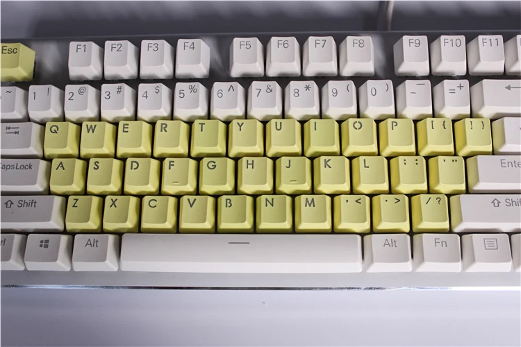 Новое поступление PBT 37 ключ двойной выстрел Keycap OEM профиль Вишневый выключатель MX Keycaps подсветка DIY keycaps для механической клавиатуры