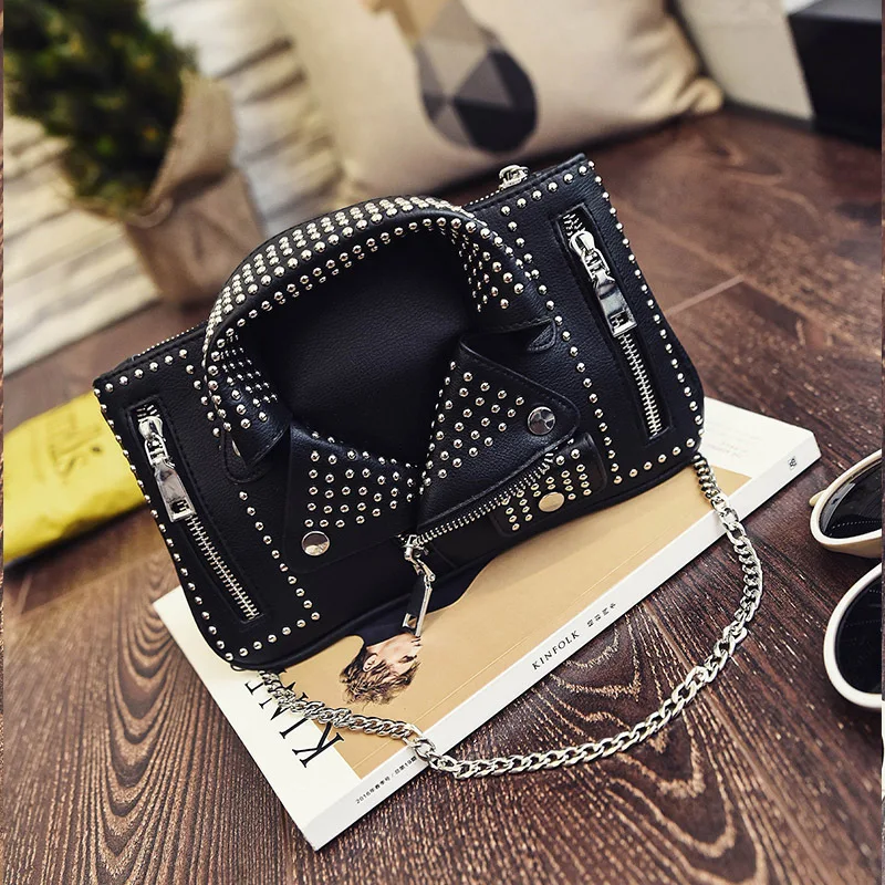 Designer Women Messenger Bags Mini Black Jacket Bag Handbags Pink Shoulder Bag Chain Crossbody Bags Sac A Main Femme De Marque Designer Women Messenger Bags Mini Black Jacket Bag Handbags Pink Shoulder Bag Chain Crossbody Bags Sac A Main Femme De Marque
