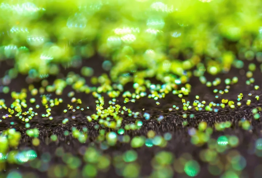 

Laeacco Green Glitter Polka Dots Light Bokeh St. Patrick's Day Child Portrait Photo Background Photography Backdrop Photo Studio