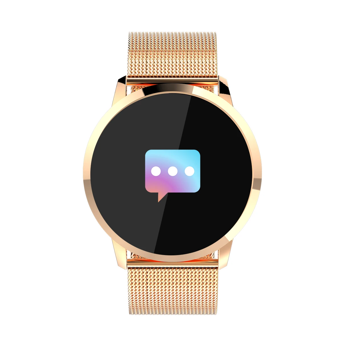Diggro Q8 OLED Bluetooth Smart Watch Stainless Steel Waterproof Wearable Device Smartwatch Wristwatch Men Women Fitness Tracker