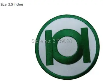 

GREEN LANTERN CORPS LOGO DC COMICS MOVIE COSTUME PATCH Iron Sew On Embroidered Patch Fashion Clothing Badge Applique Wholesale