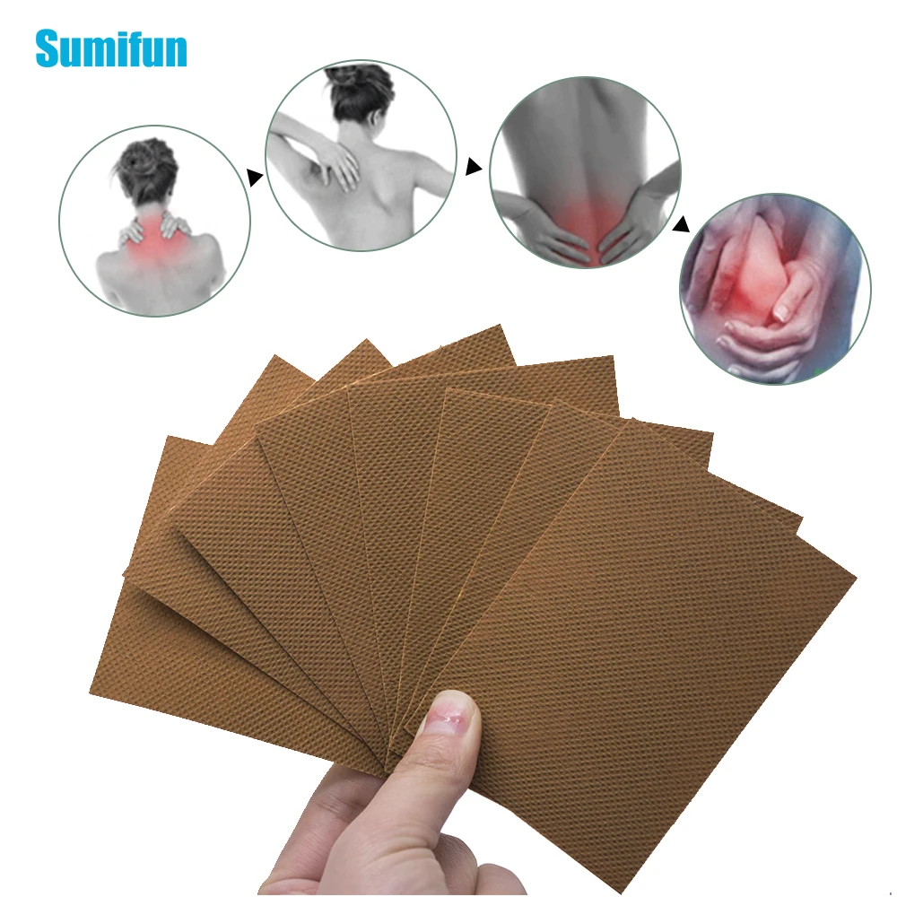Sumifun 8 قطعة/الحقيبة الألم الإغاثة التصحيح الصينية الطبية عودة الرقبة الكتف العضلات التهاب المفاصل الرعاية الصحية الجص C1472