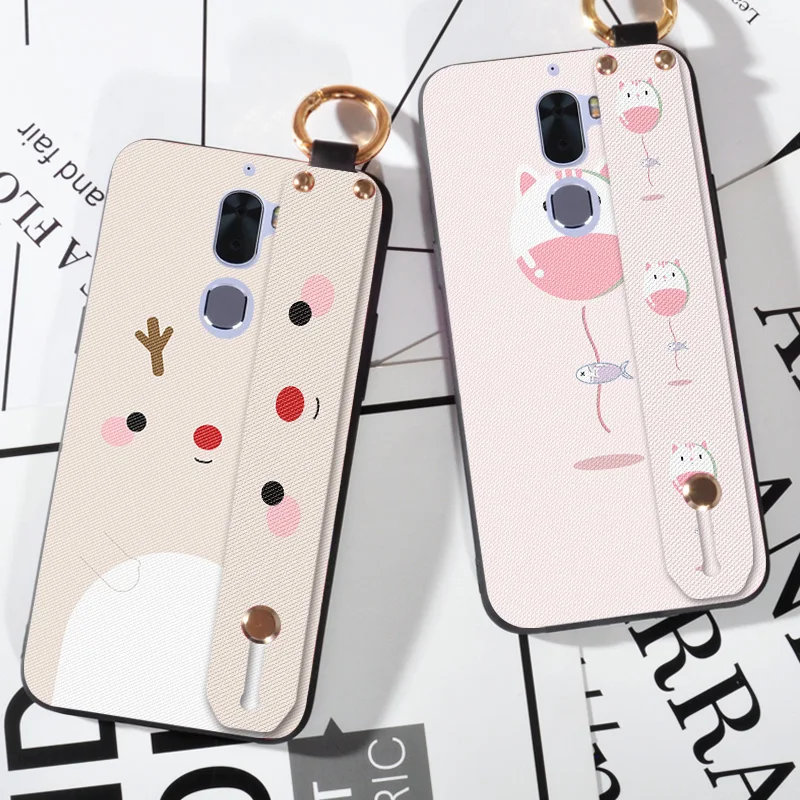 

Cute deer Animal Cases For Coolpad LeEco Cool 1 Cool1 Stand Holder Cover For LeEco Le Pro 3 Ai Edition X650 Luxury Strap Case