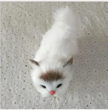 

WYZHY simulation animal cat decoration static toy model photography window props children early education