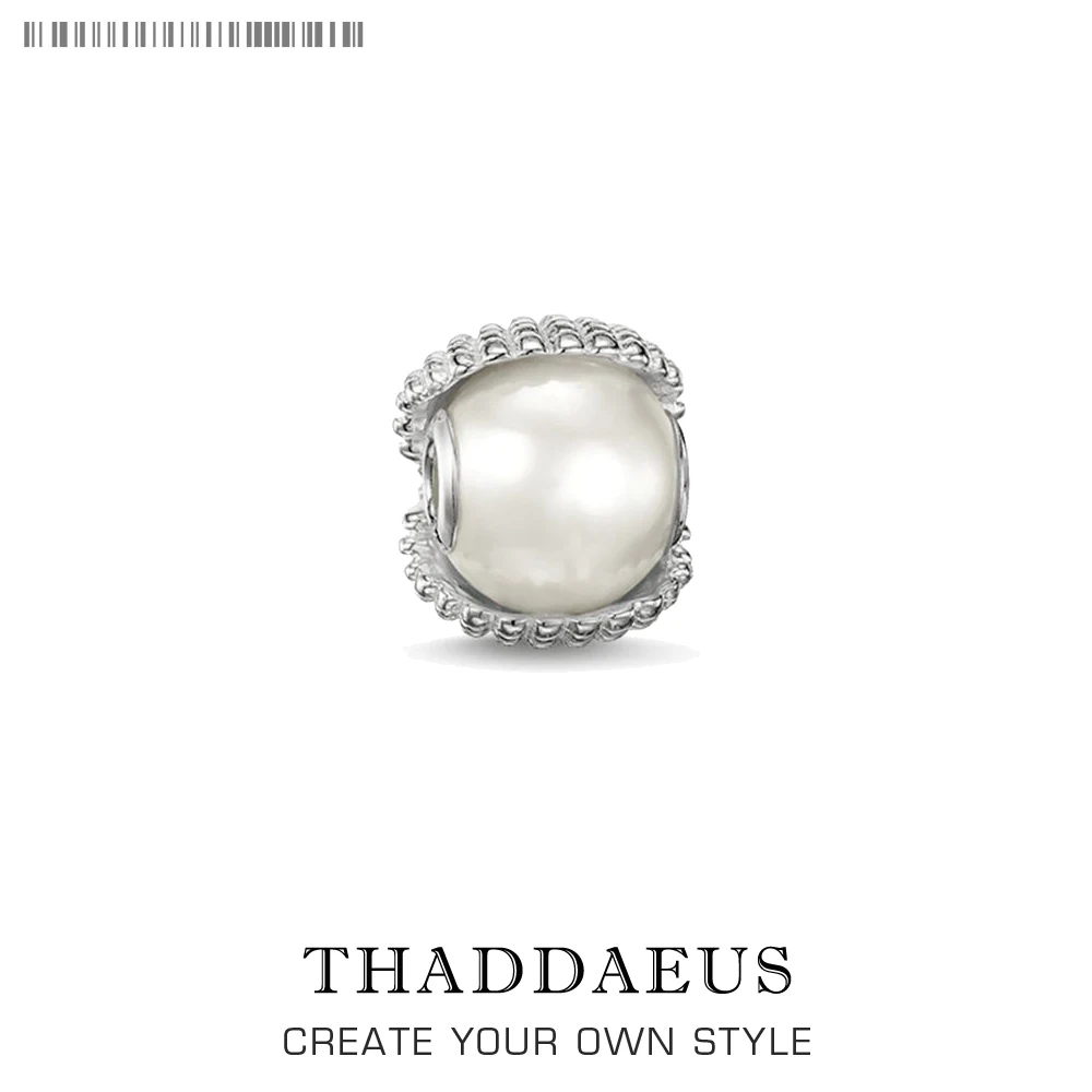 

Mother of Pearl Shell Charm Beads For Women Fit Thomas Bracelets DIY Fashion Silver Jewelry Making Best Mother's Day Gift