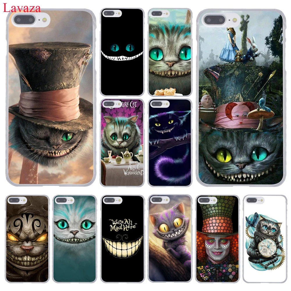 Lavaza アリスでワンダーランドチェシャ猫電話ケース用 Xr Xs Max X 8 7 6 6 S プラス 5 5 S Se 5c 4 S 10 カバー 8 プラスケース Alice In Wonderland Cheshire 6s Plusalice In Aliexpress