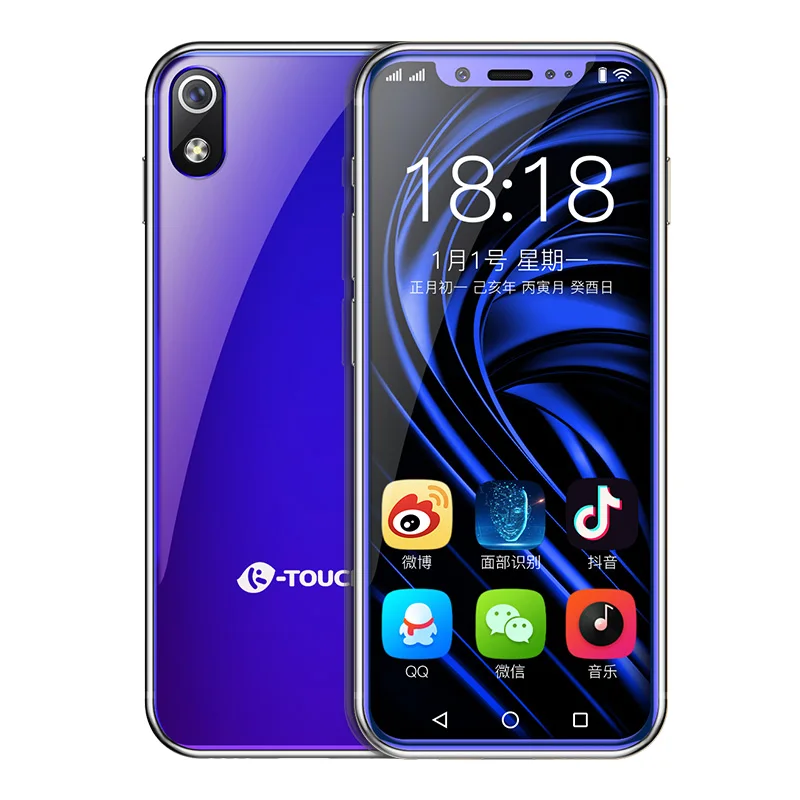 2019 новый супер мини мобильный телефон K-TOUCH I9 3 5 дюймов HD экран Лицо ID