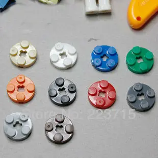 

Free Shipping!4032 100pcs*Plate 2X2 Round* DIY enlighten block bricks,Compatible With Assembles Particles