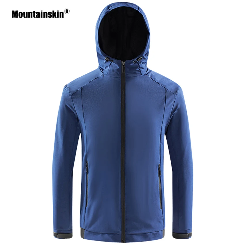 Mountainskin Мужская Весенняя уличная Ультралегкая эластичная походная куртка