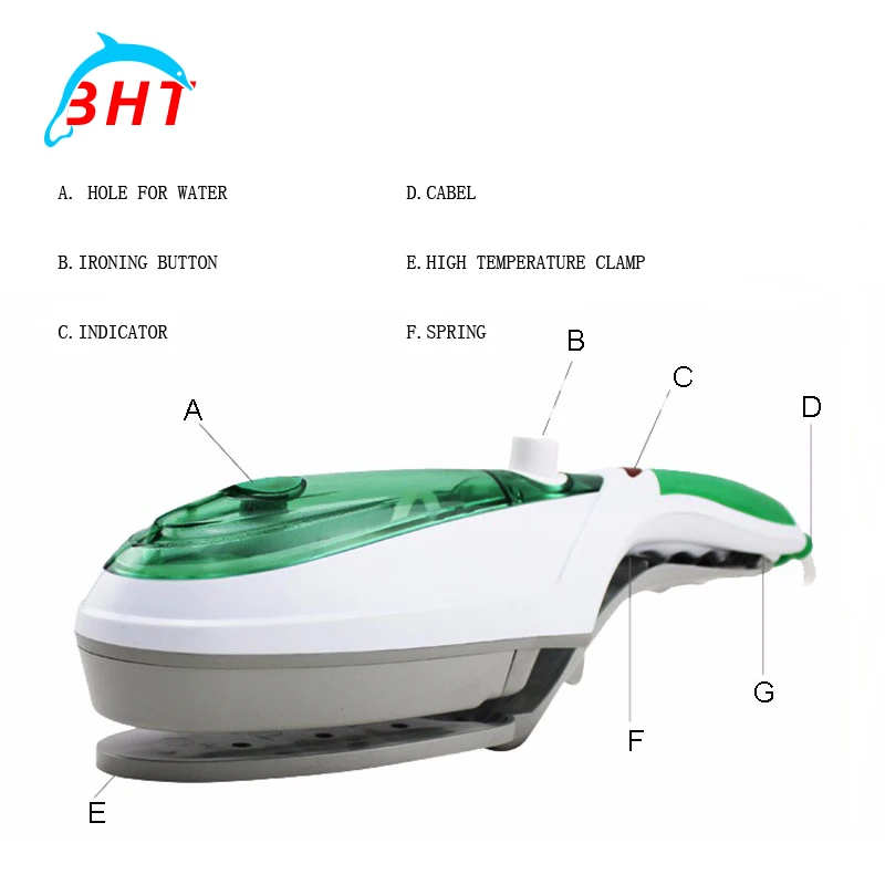 Warehouse Mini Portable Handheld Ironing Machine Dry Cleaning&Dust