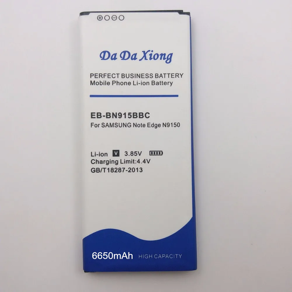 6650 мАч EB-BN915BBC литий-ионный аккумулятор для телефона samsung Galaxy Note Edge N9150 N915K N915L N915S N915X от Da Xiong