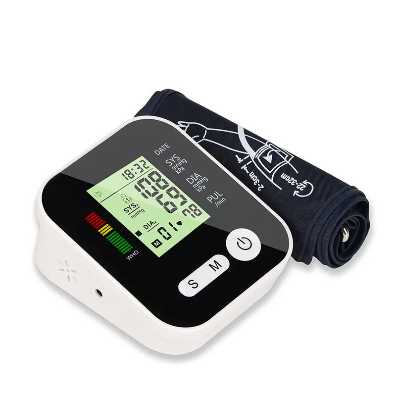 

Nieuwe Bloeddrukmeter Bovenarm Met Voice USB Automatische Tonometer Digitale Bloeddrukmeter Gezondheidszorg LCD Meet Presure