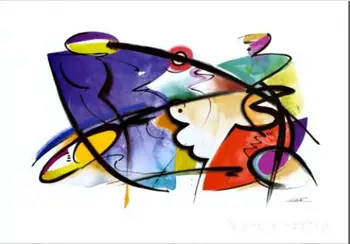 

contemporary paintings Rhythmus II by Alfred Gockel Abstract art Hand painted High quality